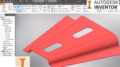 sheet metal loft in inventor